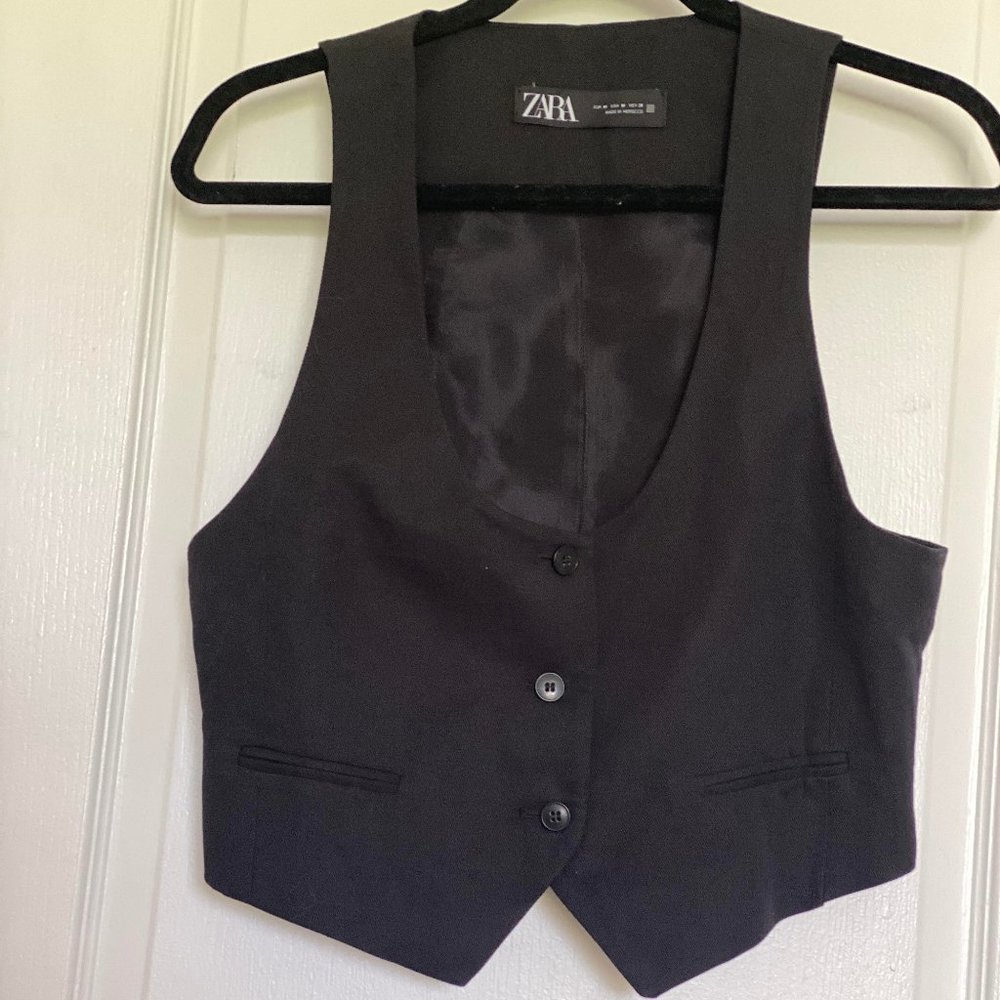 ZARA Versatile Fall Classic Vest Size Medium